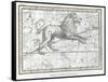 Leo Constellation, Zodiac, 1822-Science Source-Framed Stretched Canvas