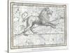 Leo Constellation, Zodiac, 1822-Science Source-Stretched Canvas