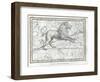 Leo Constellation, Zodiac, 1822-Science Source-Framed Giclee Print