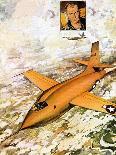 Chuck Yeager Travelling Faster Than Sound-Leo Davy-Giclee Print