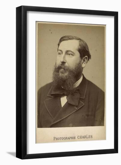 Léo Delibes, French Composer, 19th Century-null-Framed Giclee Print