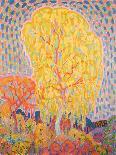 Flowers in front of a Flowered Cloth, 1913-Leo Gestel-Giclee Print