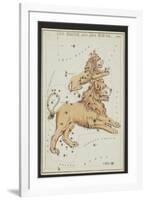 Leo Major and Leo Minor Constellations, 1825-Science Source-Framed Giclee Print