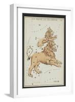 Leo Major and Leo Minor Constellations, 1825-Science Source-Framed Premium Giclee Print