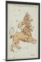 Leo Major and Leo Minor Constellations, 1825-Science Source-Mounted Premium Giclee Print