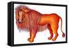 Leo the Lion, 1996-Jane Tattersfield-Framed Stretched Canvas