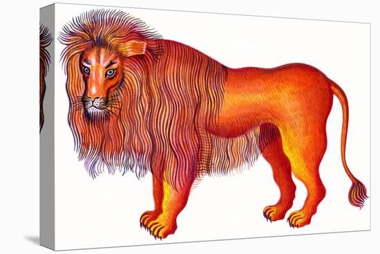 Leo the Lion, 1996-Jane Tattersfield-Stretched Canvas