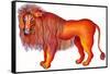 Leo the Lion, 1996-Jane Tattersfield-Framed Stretched Canvas