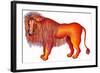 Leo the Lion, 1996-Jane Tattersfield-Framed Giclee Print