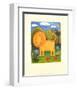 Leo the Lion-Sophie Harding-Framed Art Print