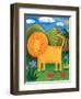 Leo the Lion-Sophie Harding-Framed Art Print