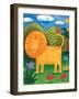 Leo the Lion-Sophie Harding-Framed Premium Giclee Print