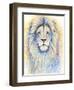 Leo the Lion-Michelle Faber-Framed Giclee Print