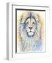 Leo the Lion-Michelle Faber-Framed Giclee Print