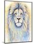 Leo the Lion-Michelle Faber-Mounted Giclee Print