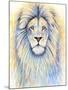 Leo the Lion-Michelle Faber-Mounted Giclee Print