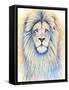 Leo the Lion-Michelle Faber-Framed Stretched Canvas