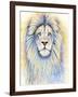 Leo the Lion-Michelle Faber-Framed Premium Giclee Print