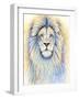 Leo the Lion-Michelle Faber-Framed Giclee Print