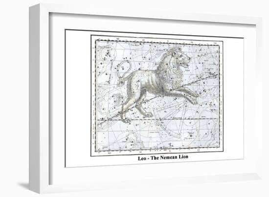 Leo - the Nemean Lion-Alexander Jamieson-Framed Art Print