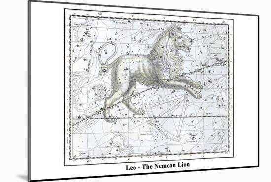 Leo - the Nemean Lion-Alexander Jamieson-Mounted Art Print