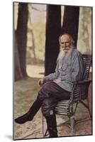 Leo Tolstoy (1828-1910), Russian Novelist, Short Story Writer and Playwright-null-Mounted Photographic Print