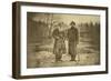 Leo Tolstoy and the Author Maxim Gorky-Sophia Andreevna Tolstaya-Framed Giclee Print