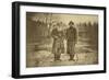 Leo Tolstoy and the Author Maxim Gorky-Sophia Andreevna Tolstaya-Framed Giclee Print