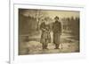 Leo Tolstoy and the Author Maxim Gorky-Sophia Andreevna Tolstaya-Framed Giclee Print