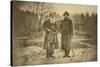 Leo Tolstoy and the Author Maxim Gorky-Sophia Andreevna Tolstaya-Stretched Canvas