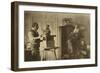 Leo Tolstoy and the Sculptor Prince Paolo Troubetzkoy-Sophia Andreevna Tolstaya-Framed Giclee Print