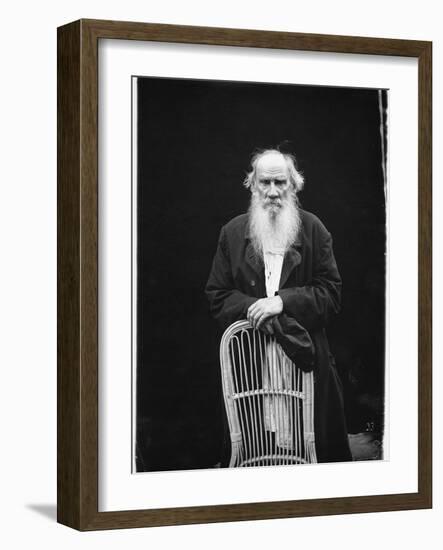 Leo Tolstoy, c.1908-Karl Karlovich Bulla-Framed Giclee Print