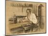 Leo Tolstoy in Study-L O Pasternak-Mounted Photographic Print