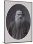 Leo Tolstoy, Russian Author, 1900-Scherer Nabholz & Co-Mounted Giclee Print