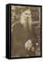 Leo Tolstoy, Russian Novelist-null-Framed Stretched Canvas