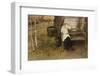 Leo Tolstoy the Russian Novelist About a Year Before His Death-null-Framed Photographic Print