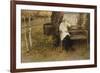 Leo Tolstoy the Russian Novelist About a Year Before His Death-null-Framed Photographic Print