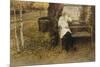 Leo Tolstoy the Russian Novelist About a Year Before His Death-null-Mounted Photographic Print