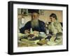 Leo Tolstoy with His Wife in Yasnaya Polyana, 1907-Ilya Efimovich Repin-Framed Giclee Print