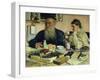 Leo Tolstoy with His Wife in Yasnaya Polyana, 1907-Ilya Efimovich Repin-Framed Giclee Print