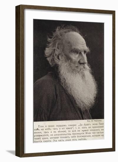 Leo Tolstoy-null-Framed Photographic Print