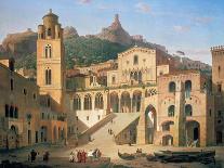 Der Domplatz Von Amalfi, 1859-Leo Von Klenze-Framed Giclee Print