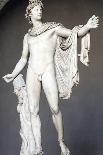 Roman Copy of Apollo Belvedere-Leochares-Framed Stretched Canvas