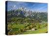 Leogang in Pinzgau, Salzburger Land, Austria-Katja Kreder-Stretched Canvas