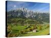 Leogang in Pinzgau, Salzburger Land, Austria-Katja Kreder-Stretched Canvas