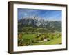 Leogang in Pinzgau, Salzburger Land, Austria-Katja Kreder-Framed Photographic Print