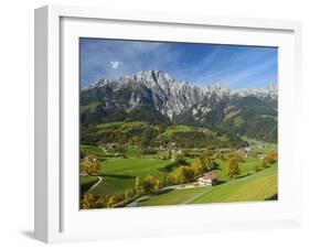 Leogang in Pinzgau, Salzburger Land, Austria-Katja Kreder-Framed Photographic Print