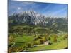 Leogang in Pinzgau, Salzburger Land, Austria-Katja Kreder-Mounted Photographic Print