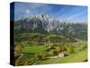 Leogang in Pinzgau, Salzburger Land, Austria-Katja Kreder-Stretched Canvas