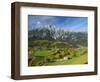 Leogang in Pinzgau, Salzburger Land, Austria-Katja Kreder-Framed Photographic Print